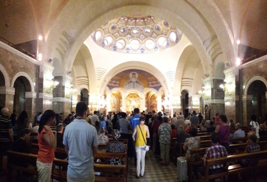 From San Sebastian: Lourdes Private Full-Day Tour - Entering the Sanctuary: mass, walking time, and the ability to pause