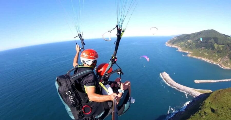 Paragliding in San Sebastian - Age and weight limits that affect flight times