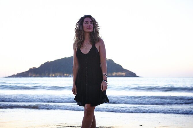 Private Sunset Photo Session on La Concha Beach - Down to the Sand: Last Rays Over Concha Bay