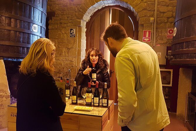 Rioja Full Experience Tour from San Sebastian with Lunch - First winery stop: a guided classic winery tour plus tasting