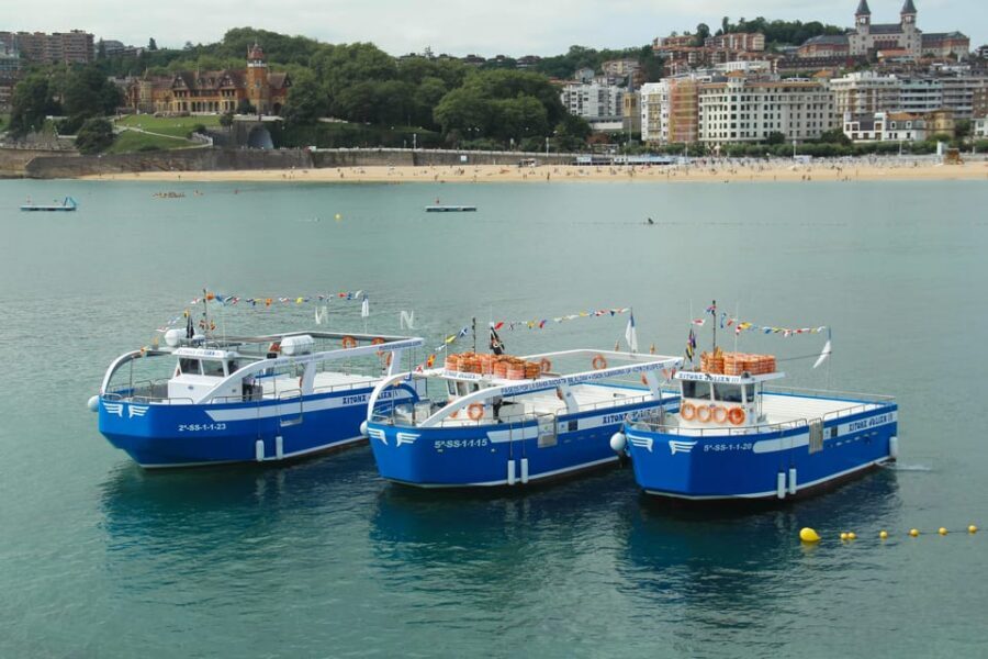 San Sebastian: Boat Tour with Stop at Santa Clara - A quick bay cruise with smart views from the water