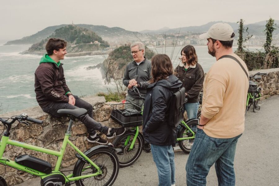 San Sebastian: Guided E-Bike Tour - From Go Local Tours to La Concha Bay: the classic shoreline overview