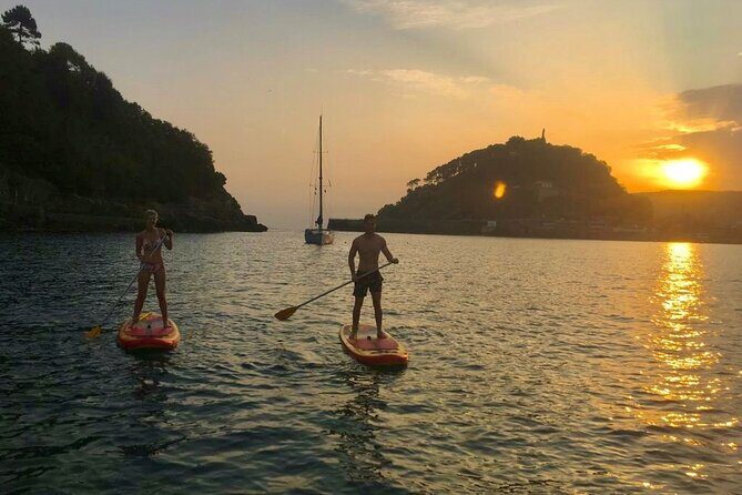 Sunrise SUP tour & breakfast - Private stand up paddle boarding experience - Santa Clara Island breakfast: the payoff after the paddle